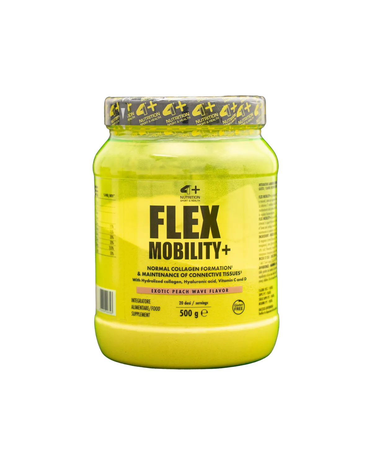 4 Plus Nutrition Flex Mobility+ integratore collagene orange 500 g