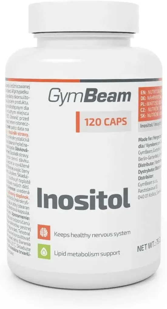 GymBeam Inositolo 500 mg capsule 120 pz vitamina B8