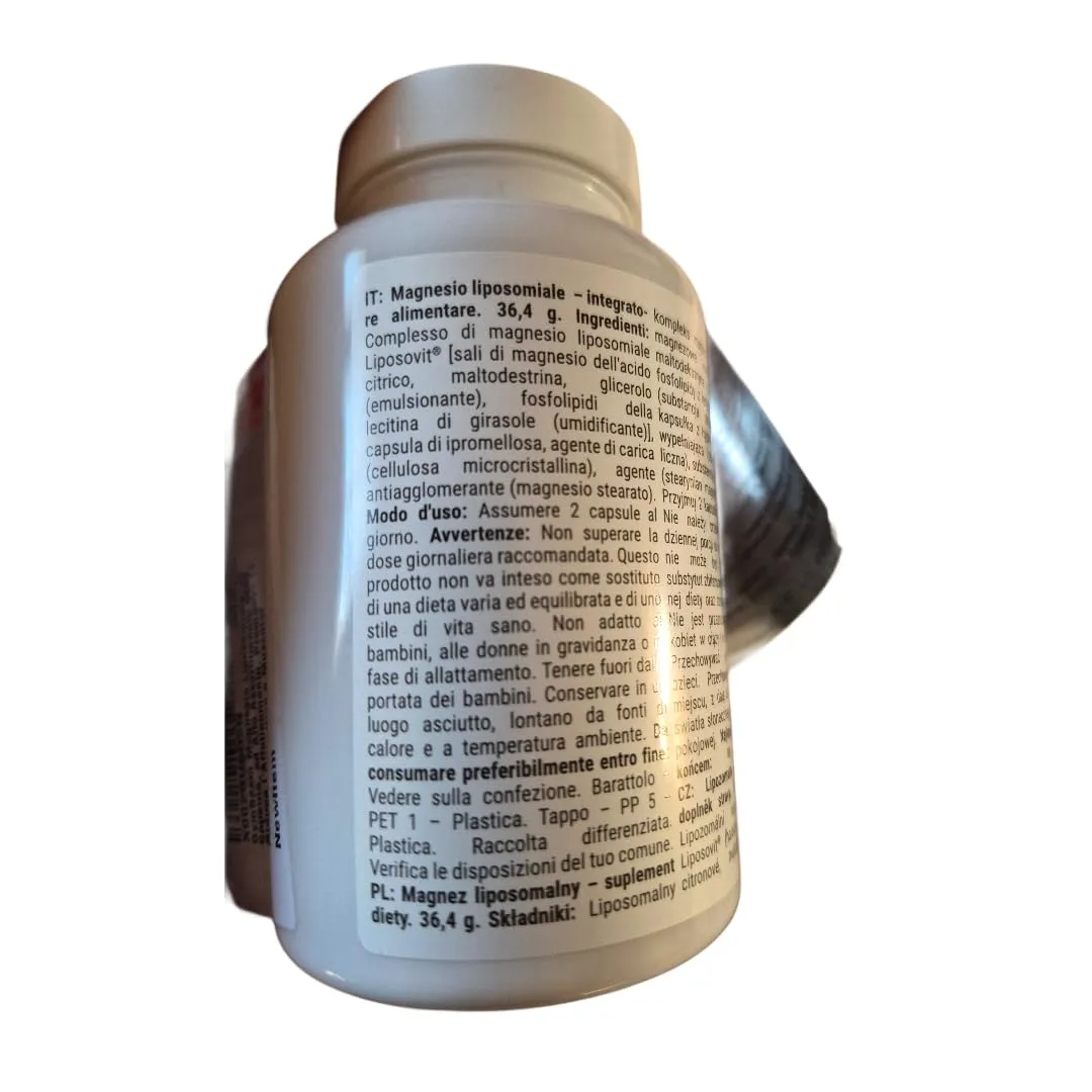 GymBeam Magnesio Liposomiale capsule alto assorbimento 95%
