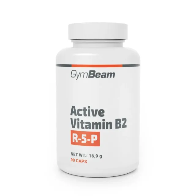 GymBeam Vitamina B2 Attiva R-5-P Integratore Energia