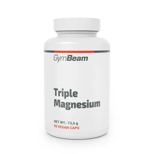 GymBeam Triplo Magnesio Capsule 90 cps 375 mg