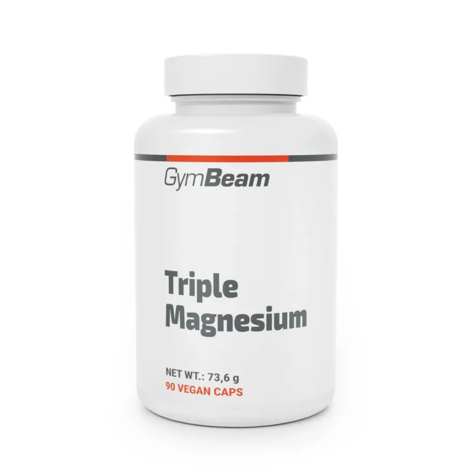 GymBeam Triplo Magnesio Capsule 90 cps 375 mg