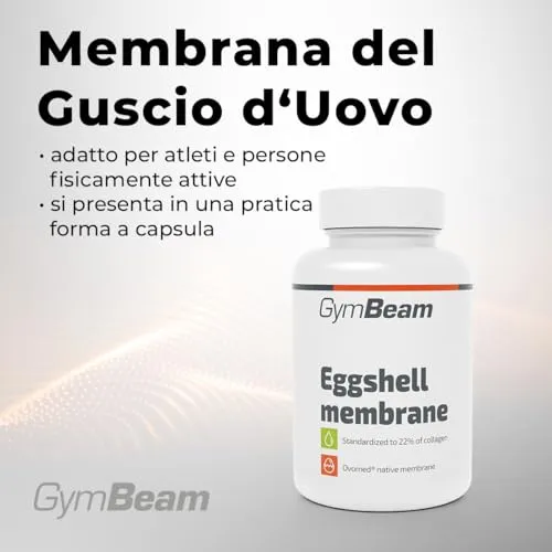 GymBeam Membrana Uovo Integratore 60 cps