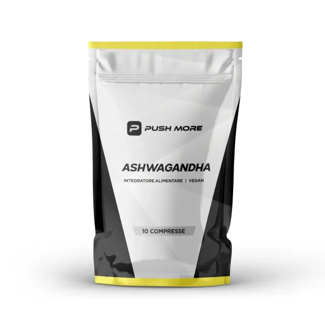 Push More Ashwagandha 10 compresse tester stress sonno