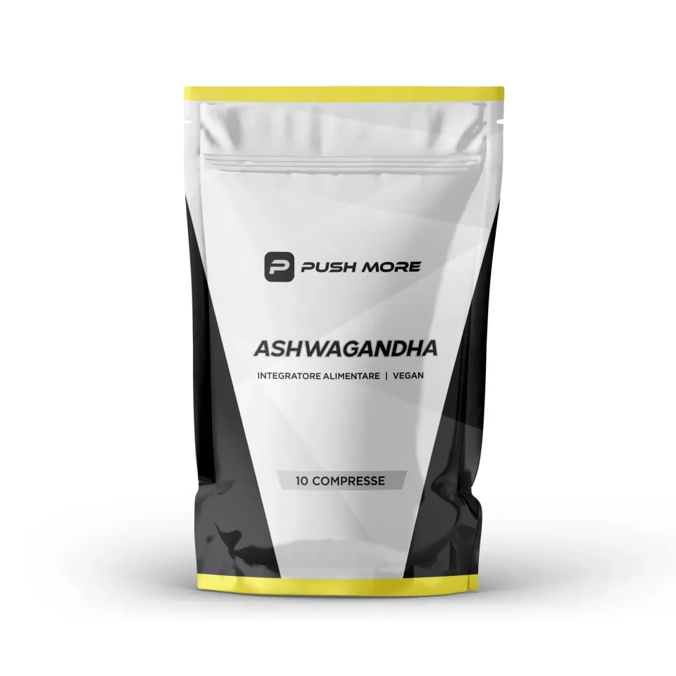 Push More Ashwagandha 10 compresse tester stress sonno