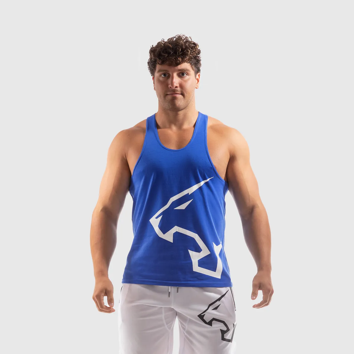 Push More Back canotta palestra uomo nera traspirante