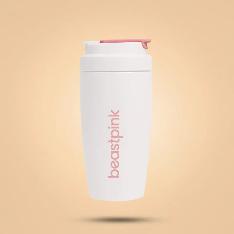 GymBeam Tazza Termica 500 ml Acciaio 6 Ore BeastPink