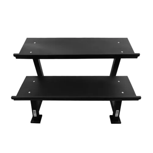 GymBeam Dumbbell Rack Stacker rastrelliera manubri 2 livelli 400 kg