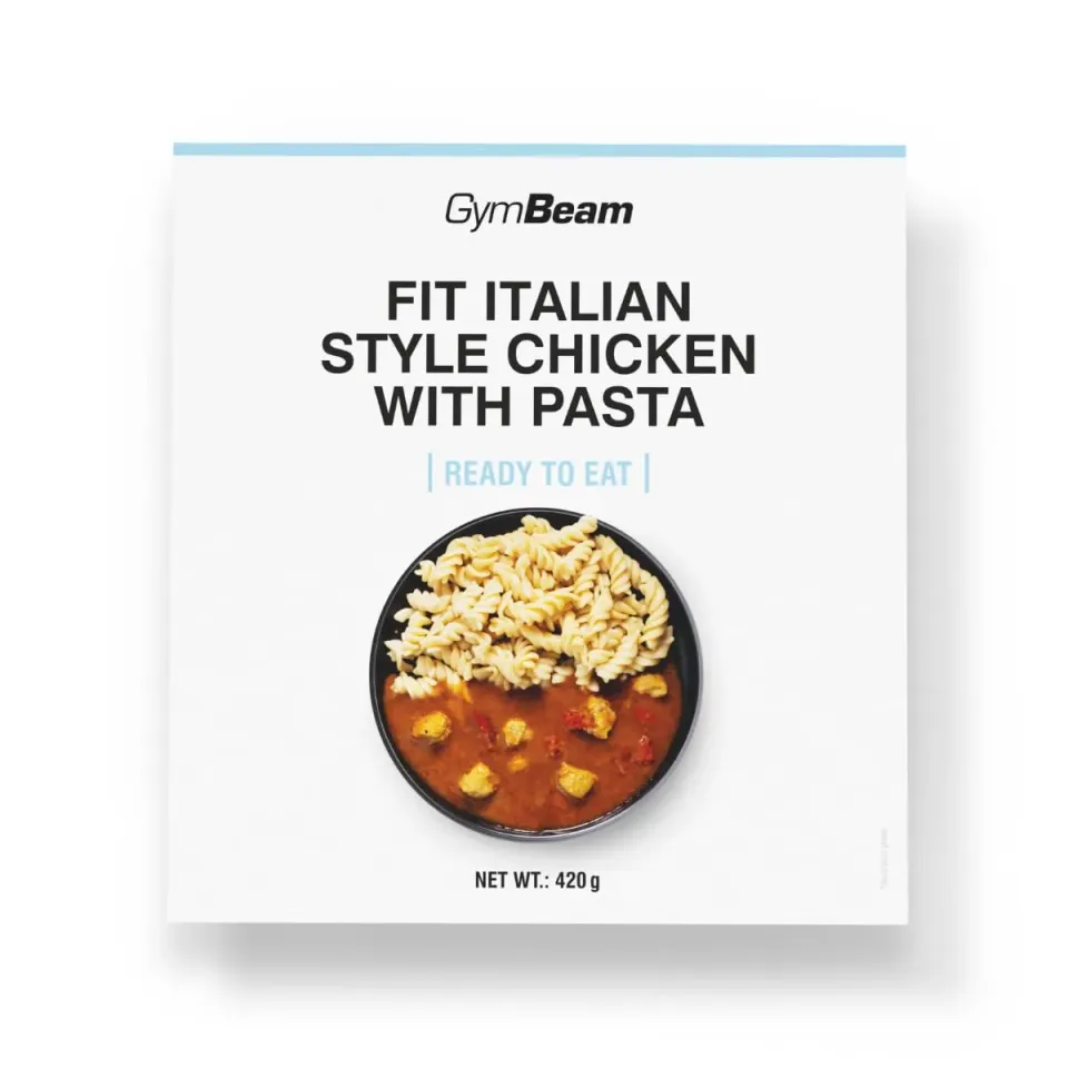 GymBeam FIT Ready to Eat Pollo con Pasta all'Italiana Pasto Proteico 420 g