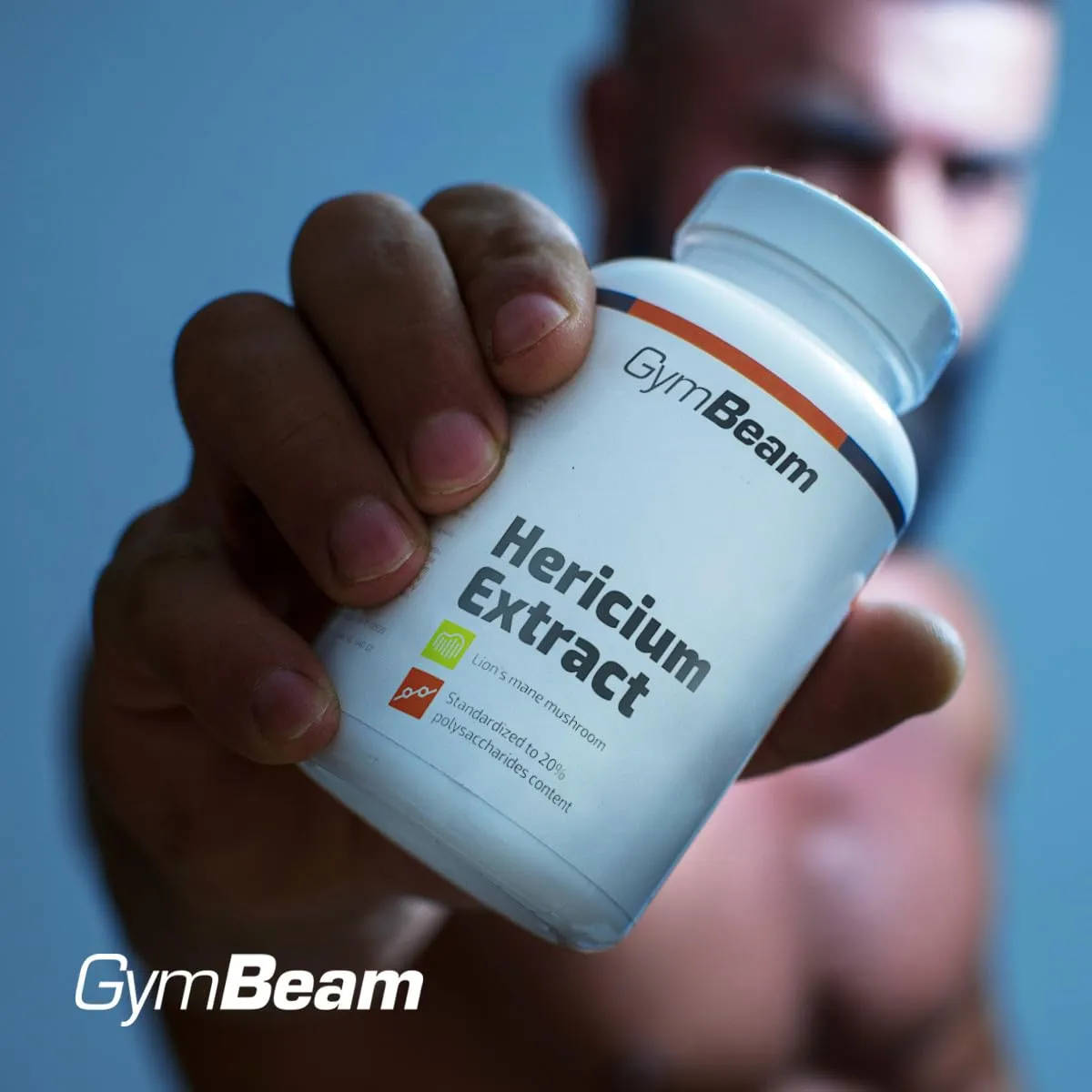 GymBeam Hericium 500 mg capsule vegane memoria 20%