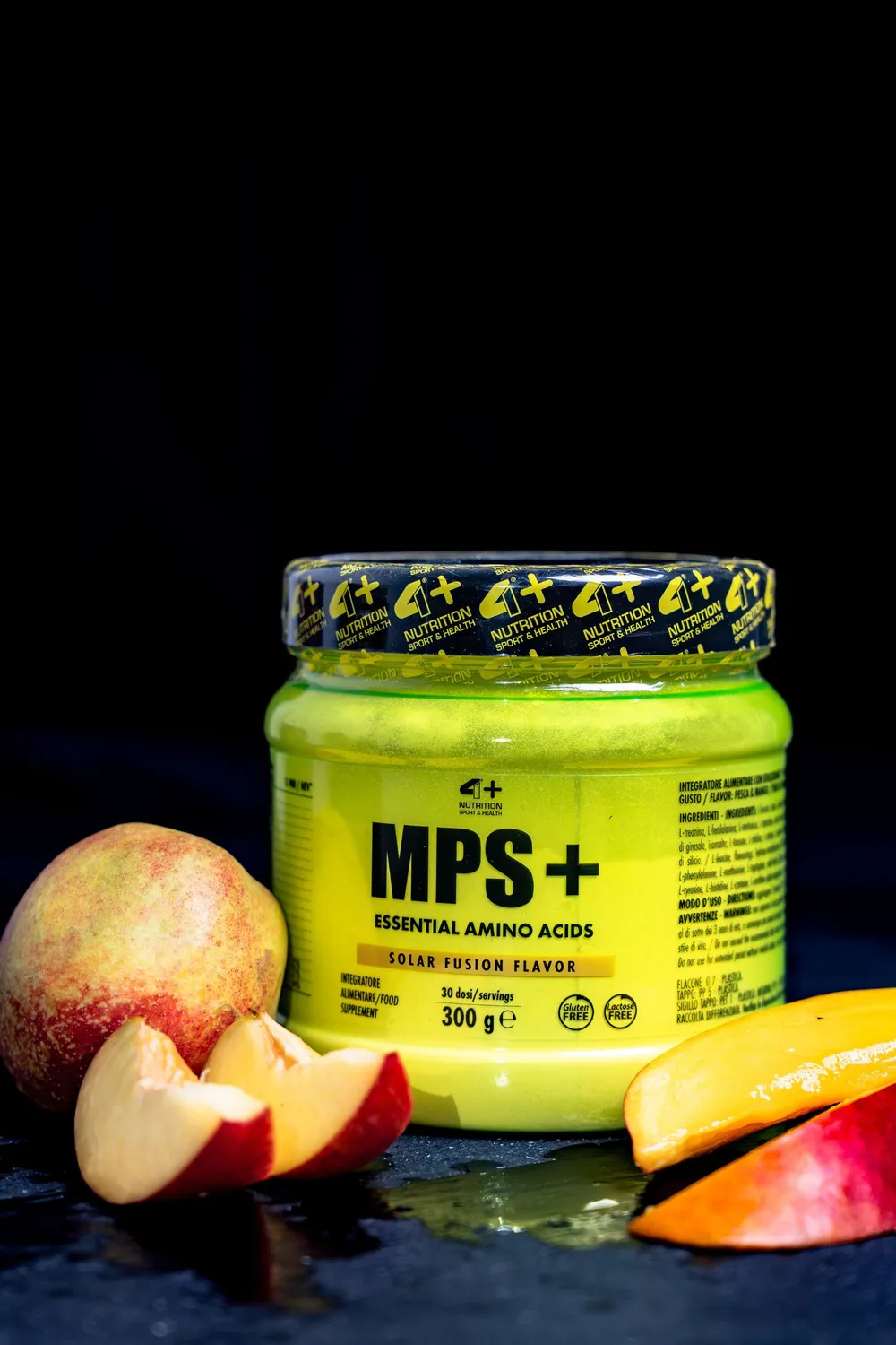 4 Plus Nutrition MPS+ aminoacidi essenziali 300 g recupero muscolare