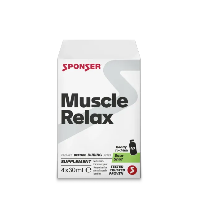 Sponser Muscle Relax shot Sour Shot 4x30 ml crampi