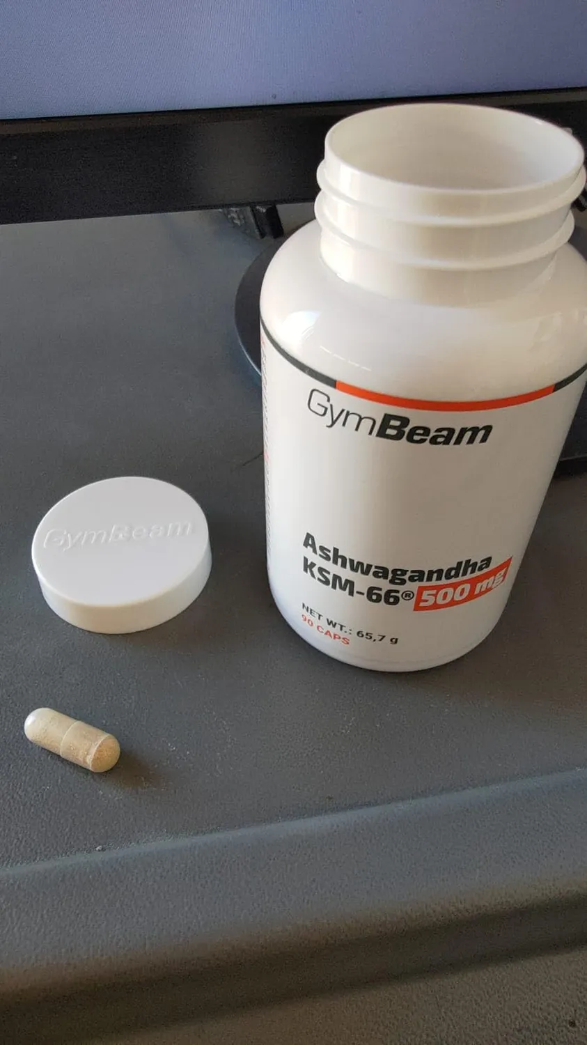 GymBeam Ashwagandha KSM-66 500 mg Capsule Adattogeno