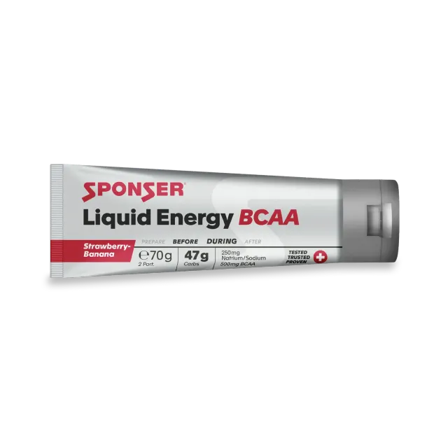Sponser Liquid Energy BCAA Gel Fragola-Banana 70 g