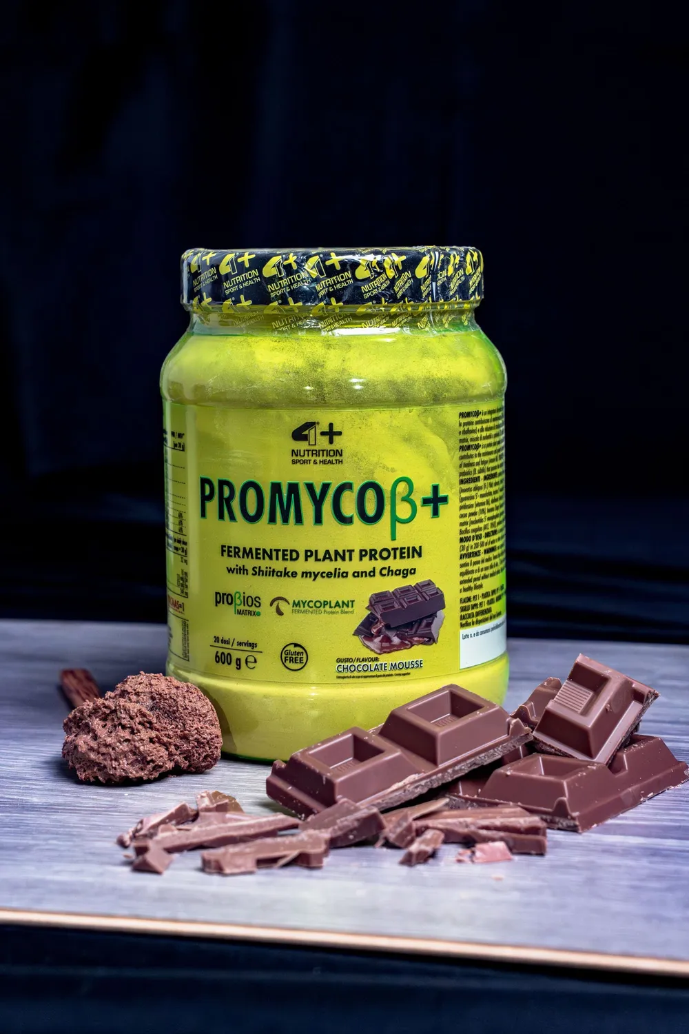 4 Plus Nutrition ProMycoß+ proteine 600 g vegane fermentate