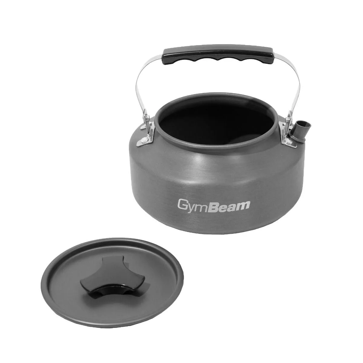 GymBeam Set Pentole Campeggio Alluminio 3 Pezzi
