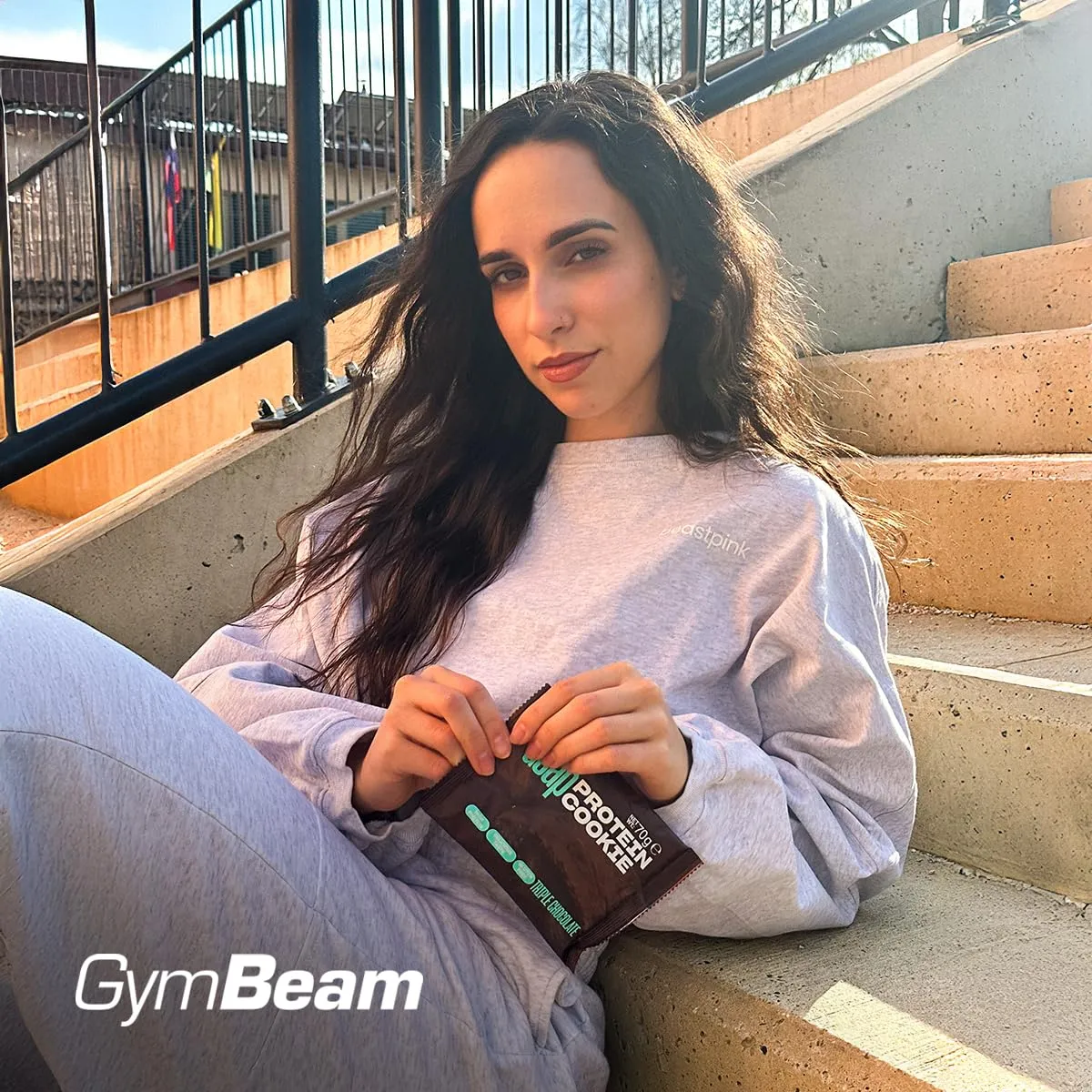 GymBeam ASAP cookie proteico Triple Chocolate 10x70g senza glutine