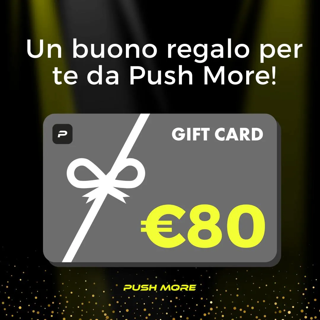 Push More Gift Card buono regalo 10€ regalo palestra