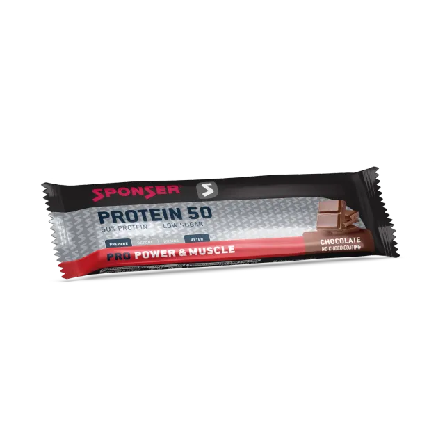 Sponser Protein 50 Cioccolato barretta 50 g 25 g proteine