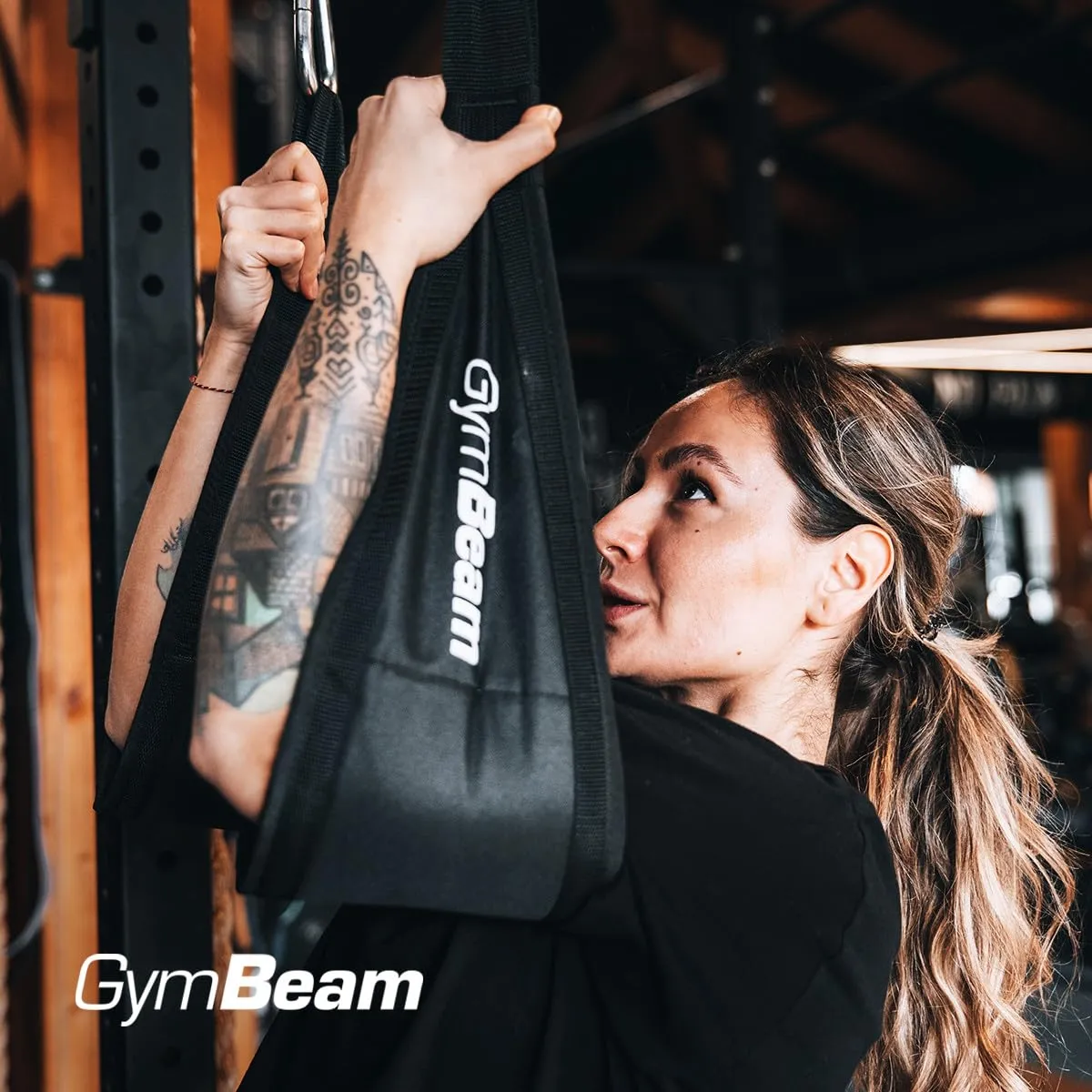 GymBeam AB Sling Straps cinghie addominali con sacca