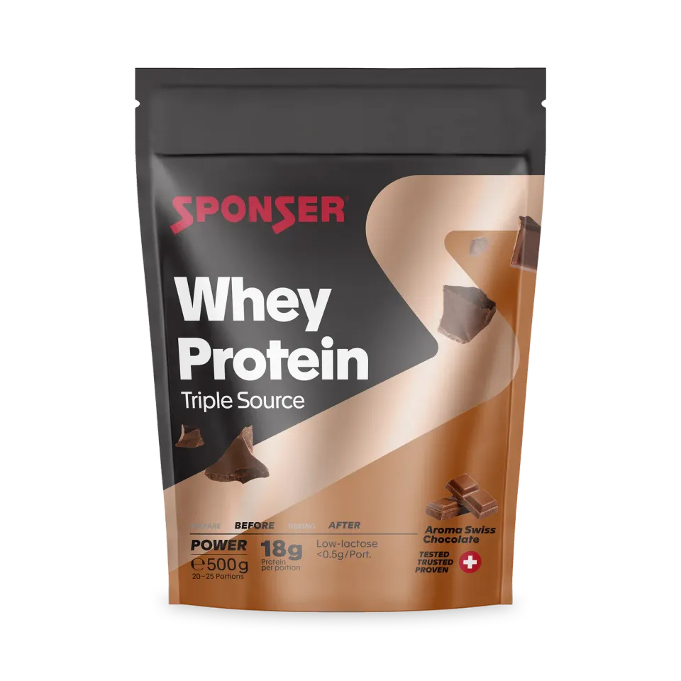 Sponser Whey Protein Triple Source whey 500 g cioccolato