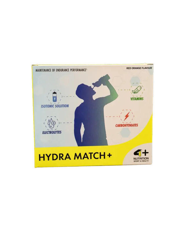 4 Plus Nutrition Hydra Match+ sali minerali 20 bustine energia