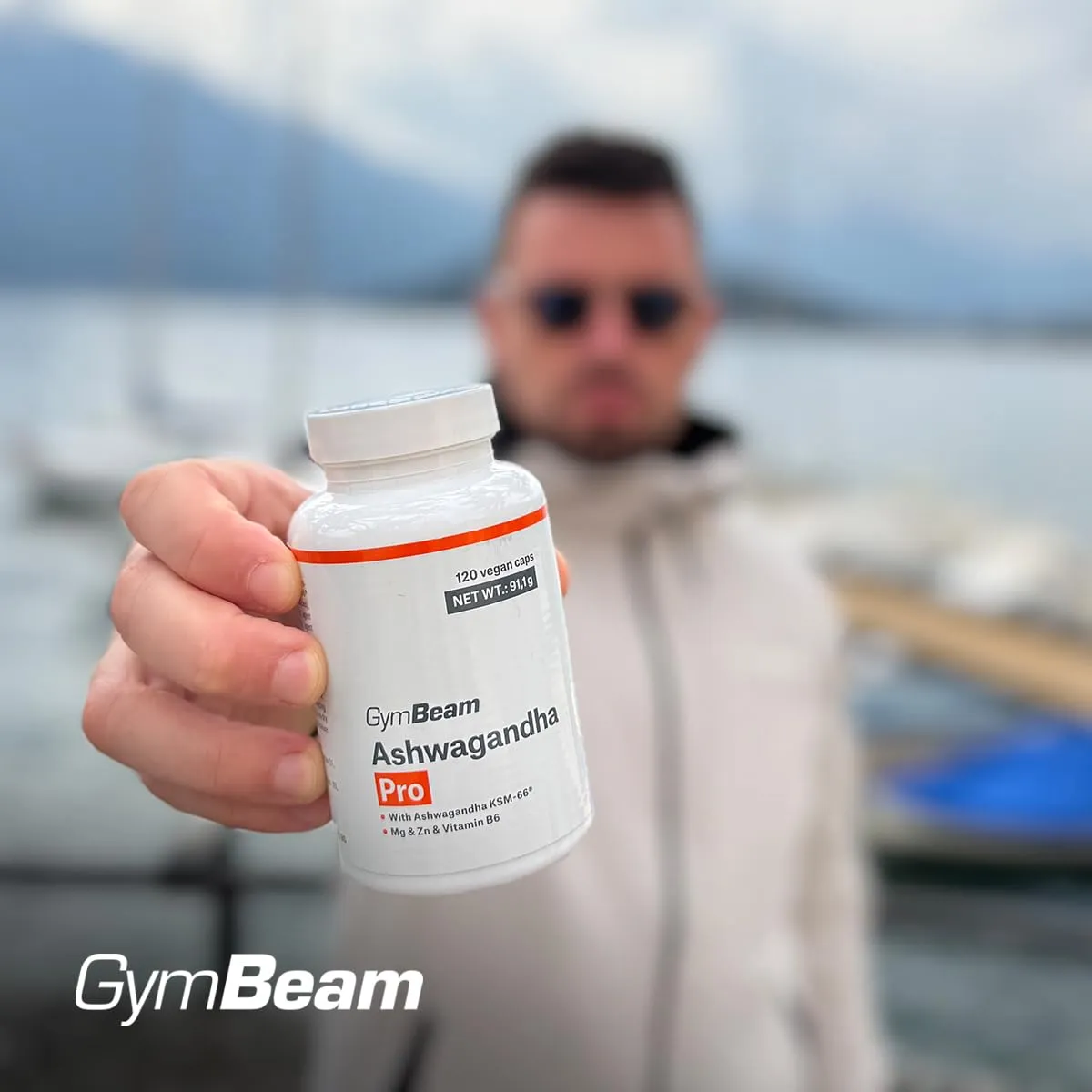 GymBeam Ashwagandha Pro capsule KSM-66 sonno stress