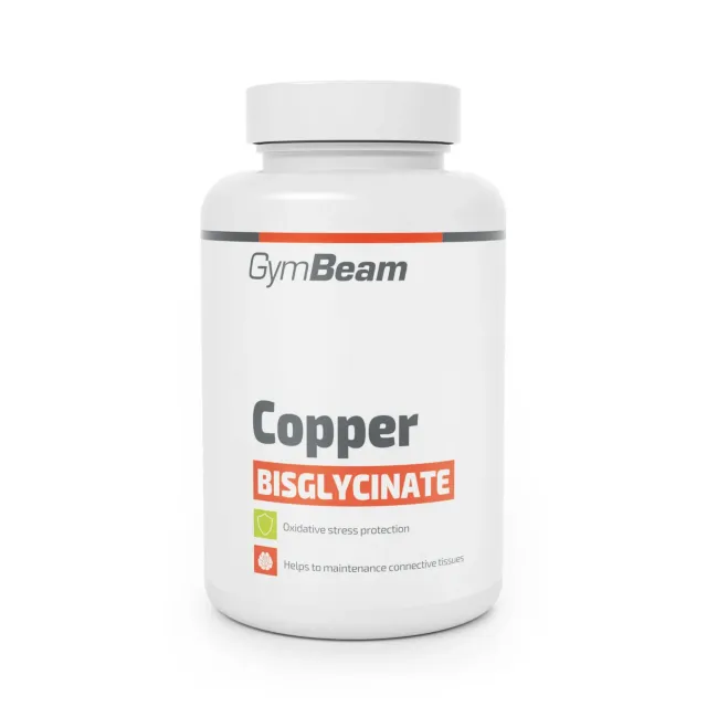 GymBeam Bisglicinato di Rame 120 capsule 1 mg