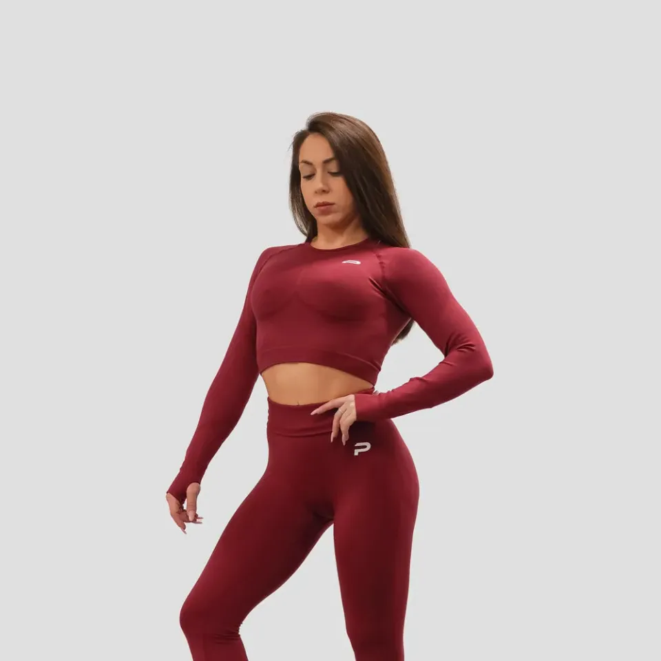 Push More Aurora top sportivo donna M maniche lunghe
