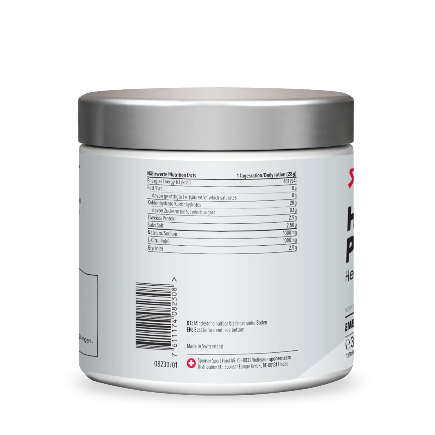 Sponser Hydration Preloader idratazione sodio 364 g