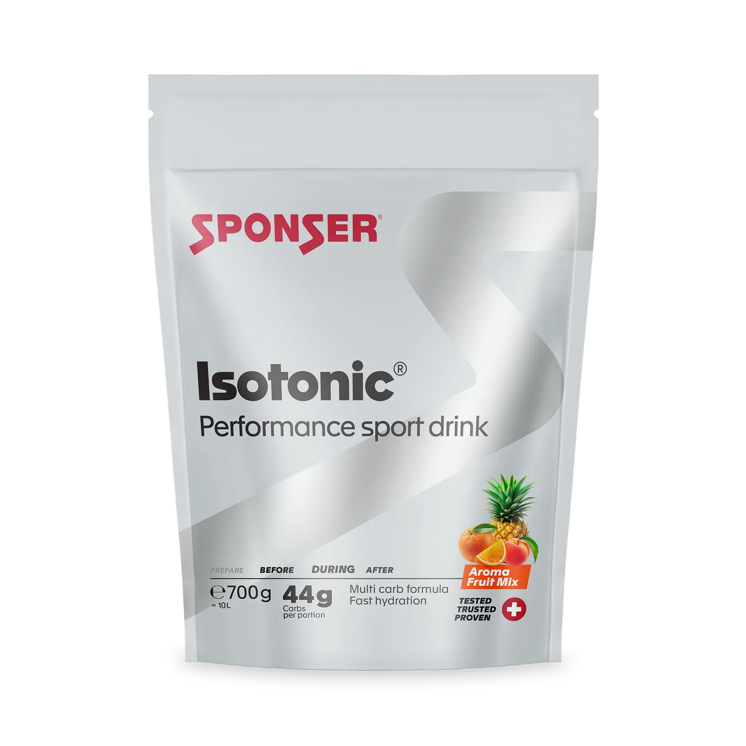 Sponser Isotonic Fruit Mix isotonico barattolo 1000 g elettroliti