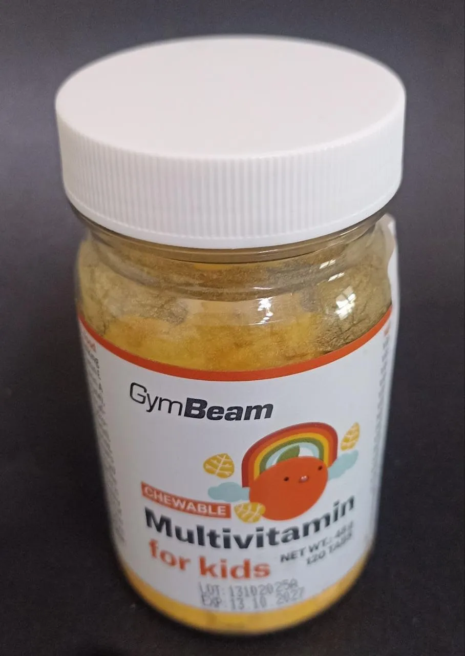 GymBeam Multivitaminico Bambini gommose 120 cps arancia