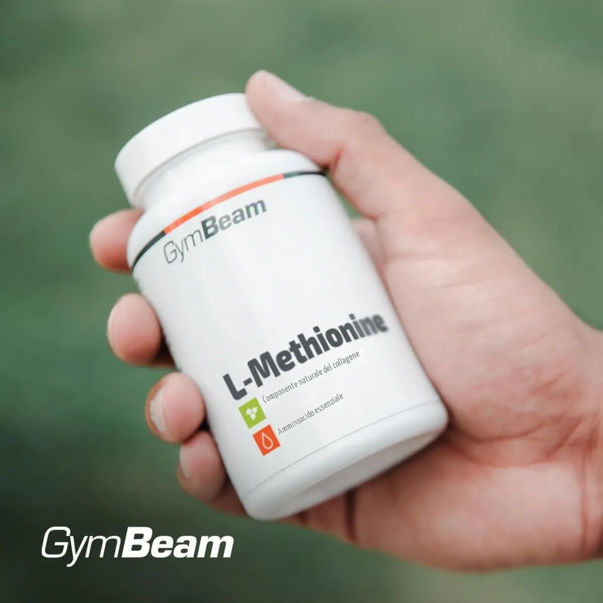 GymBeam L-Metionina 500 mg capsule 120 pezzi vegane