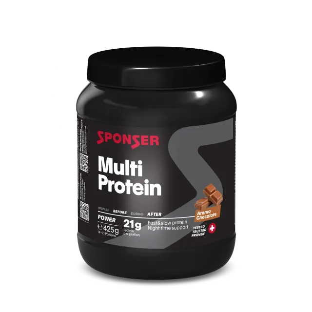 Sponser Multi Protein proteine cioccolato 425 g 3 fonti