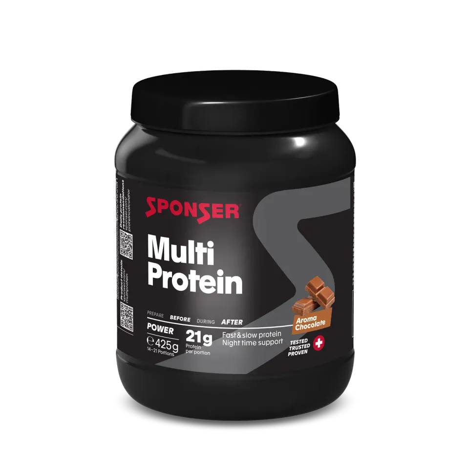Sponser Multi Protein proteine cioccolato 425 g 3 fonti