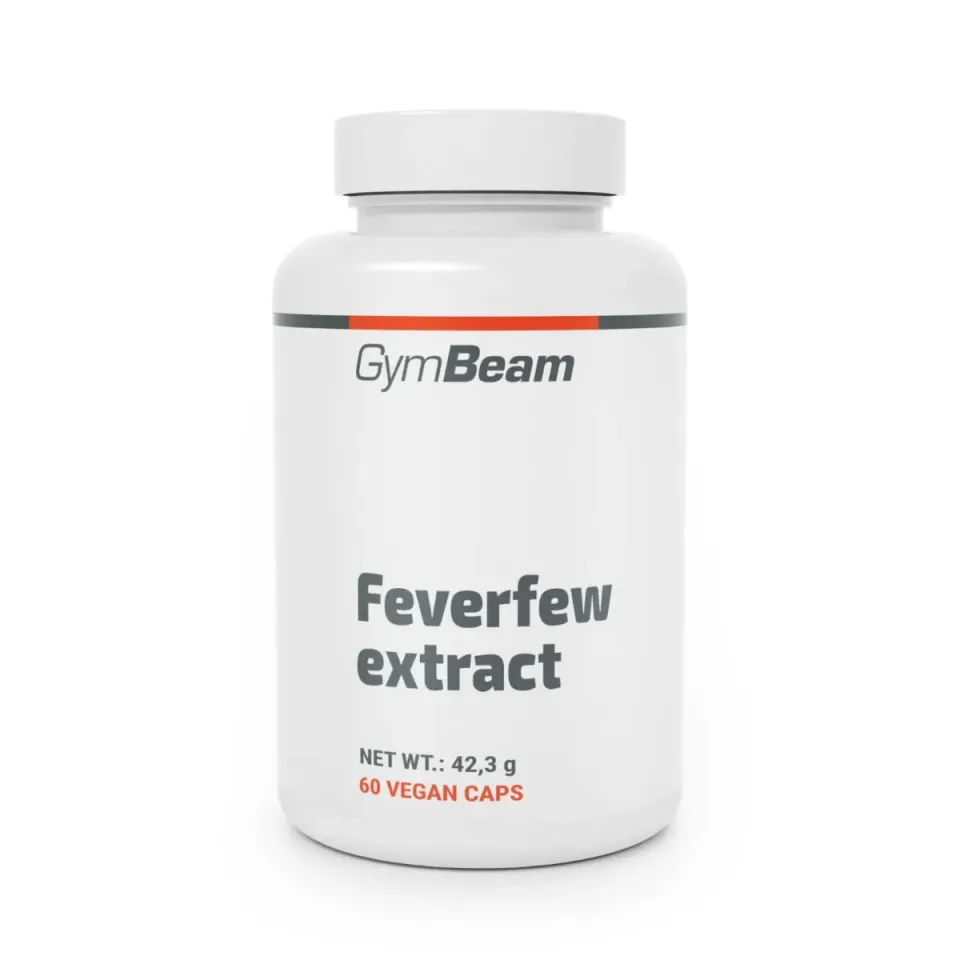 GymBeam Estratto di Partenio Integratore 60 Capsule Rilassamento