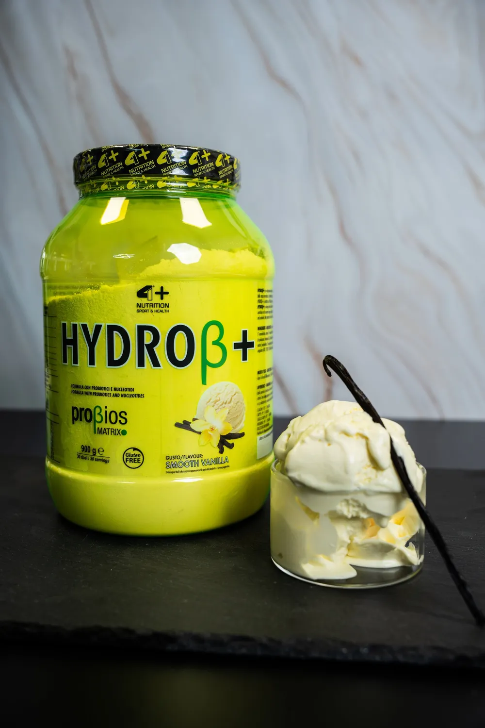 4 Plus Nutrition HYDROβ+ Proteine Idrolizzate 900 g Vanilla Smooth