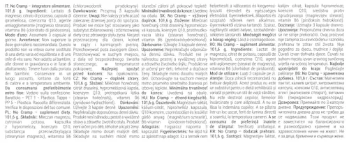 GymBeam No Cramp capsule 120 cps magnesio potassio