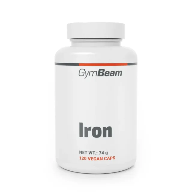 GymBeam Ferro Vegano capsule riduce stanchezza