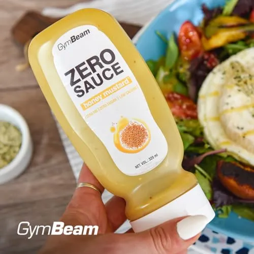 GymBeam SALSA ZERO salsa senape miele 320 ml zero