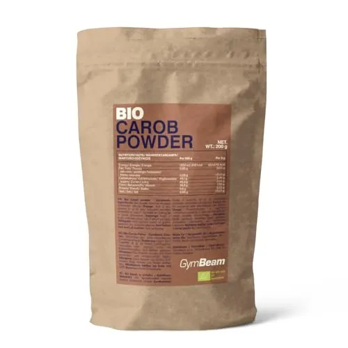GymBeam Farina di Carruba BIO polvere 200g senza caffeina