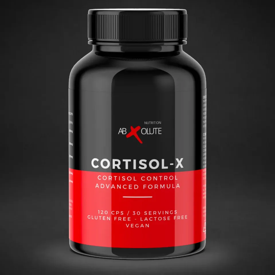 Abxolute Cortisol-X integratore relax 120 capsule magnesio