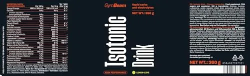 GymBeam Isotonic Drink Polvere Isotonico Lemon-Lime