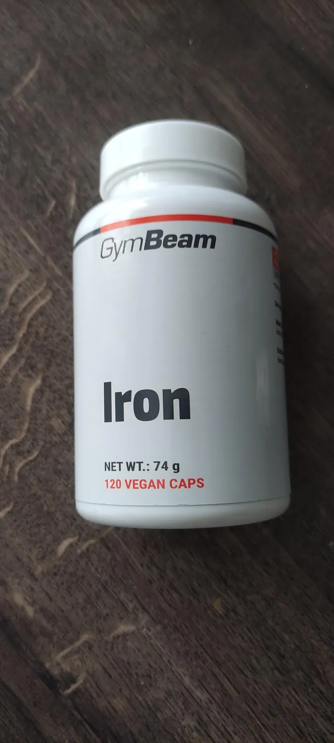 GymBeam Ferro Vegano capsule riduce stanchezza