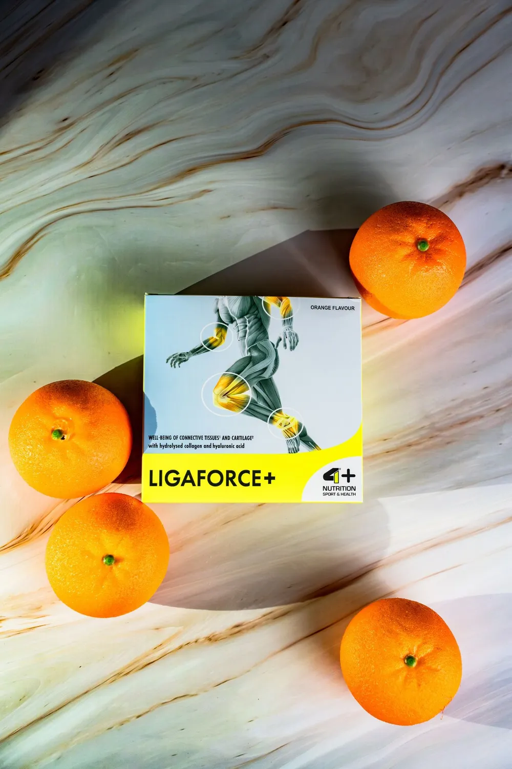 4 Plus Nutrition Ligaforce+ 14 bustine arancia collagene