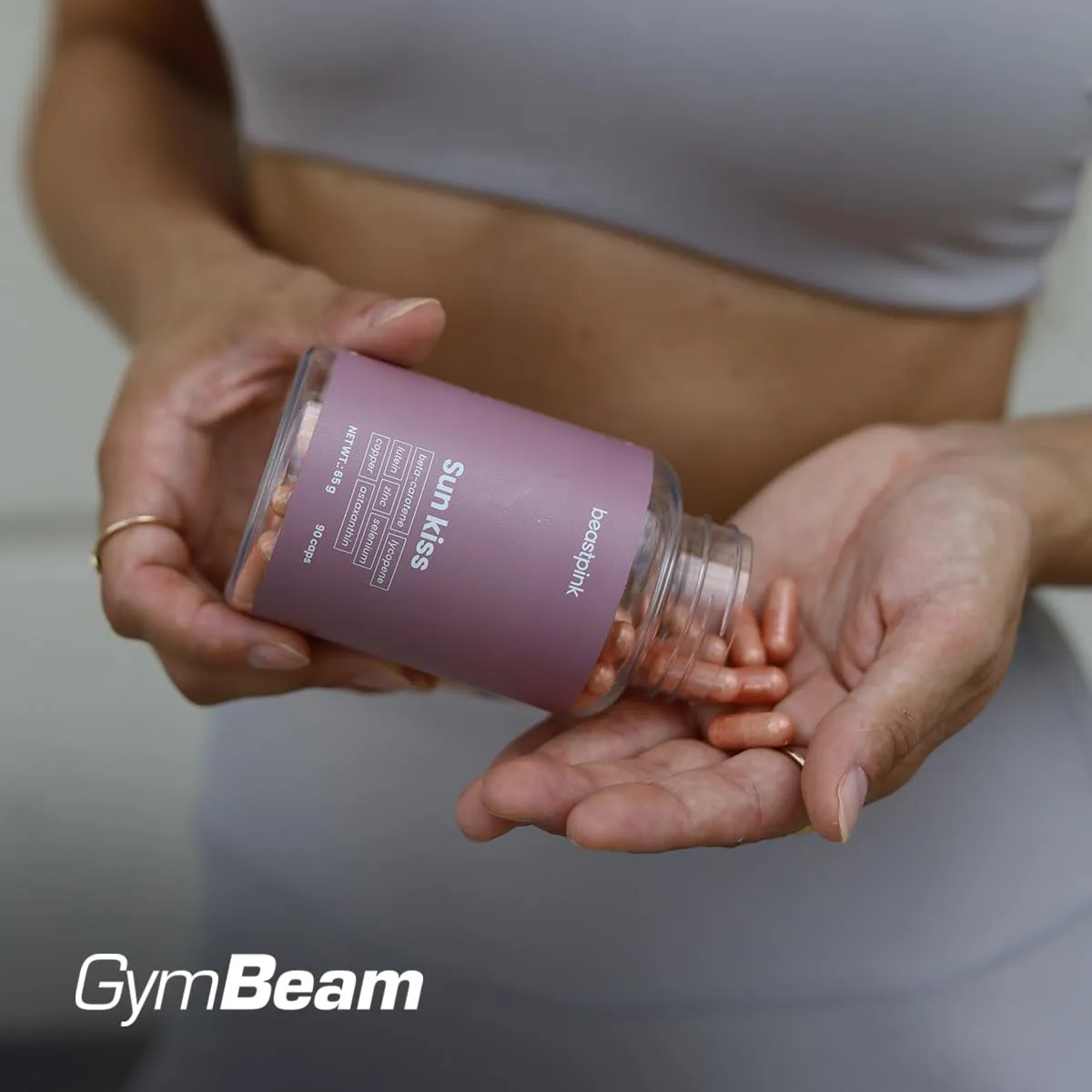 GymBeam Sun Kiss Integratore Abbronzatura 90 cps Zinco