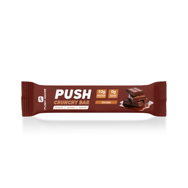 Push More Crunchy Bar Barretta Proteica 35 g Low Carb