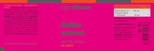 GymBeam Kudzu integratore 60 cps menopausa isoflavoni