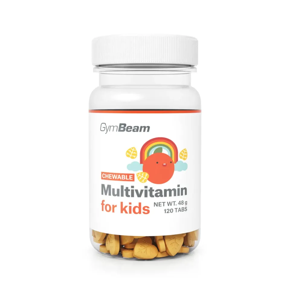 GymBeam Multivitaminico Bambini gommose 120 cps arancia