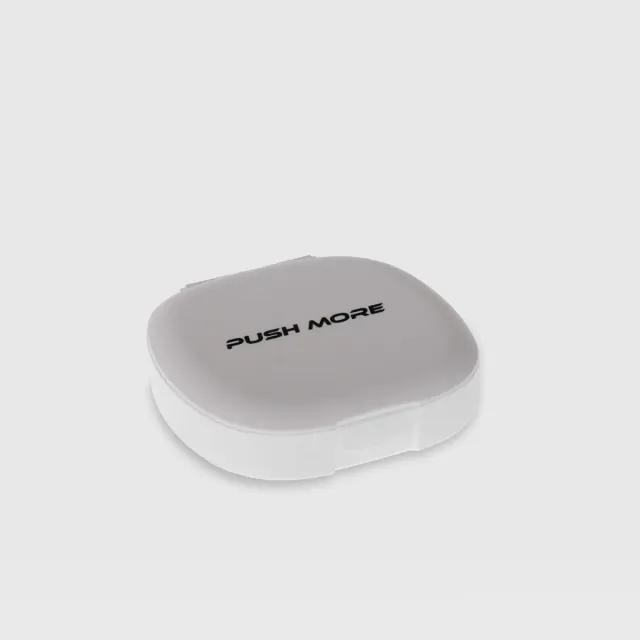 Push More portapillole 5 scomparti compatto integratori giornaliero